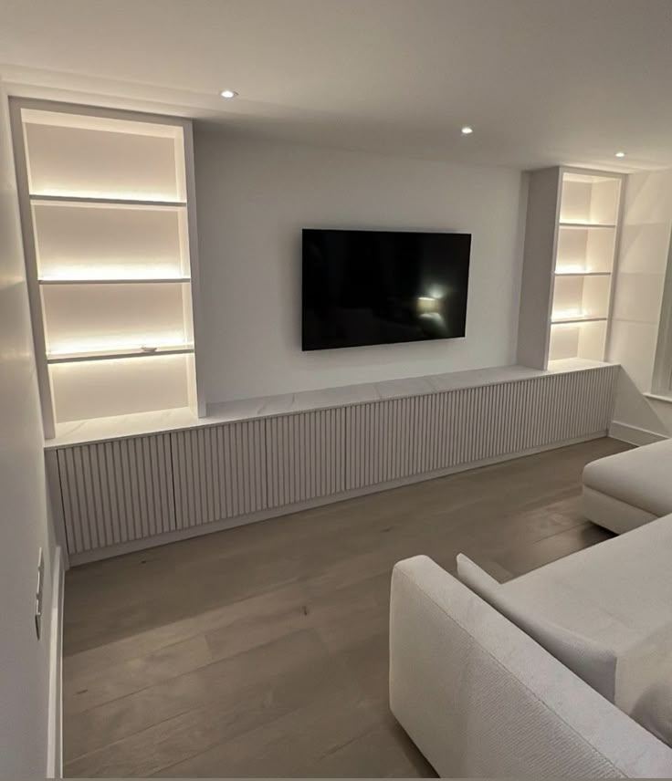 Integrated Cabinetry — Fitted Design, an example of our bespoke media wall work